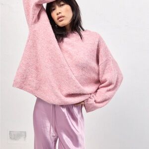 Juni Knit Jumper - Pink Marle